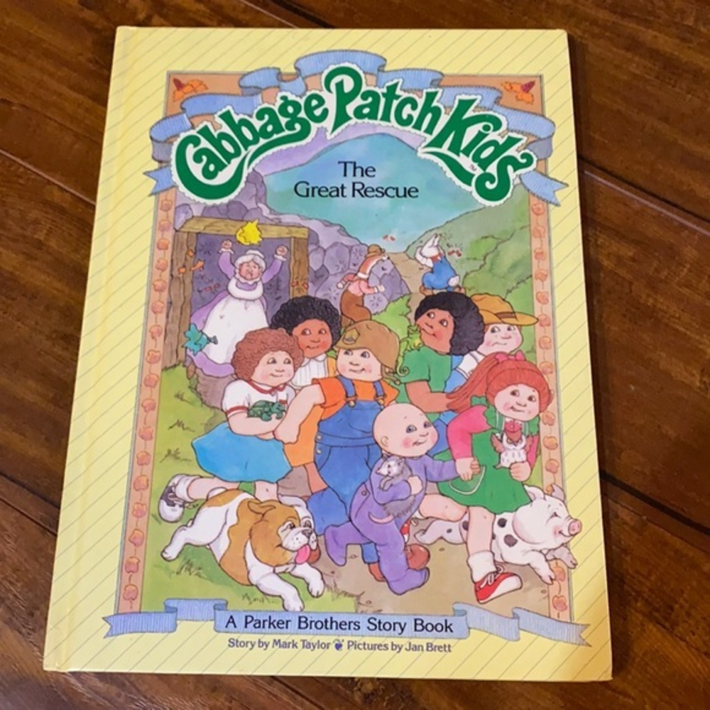 The Great Rescue (Cabbage Patch Kids)‎ vintage book